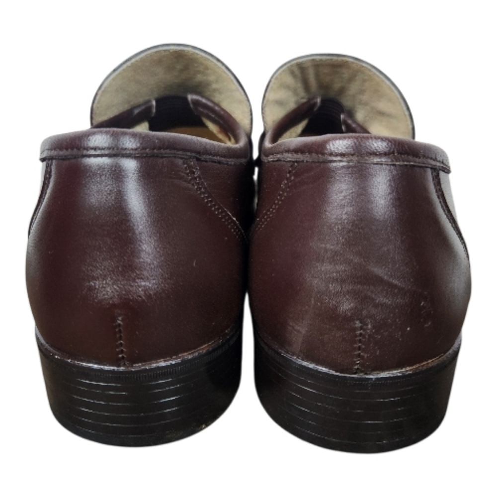 WEYENBERG Brown Tassel Loafers Women's Size 9-9.5, Mens Size 8. - Picture 5 of 8